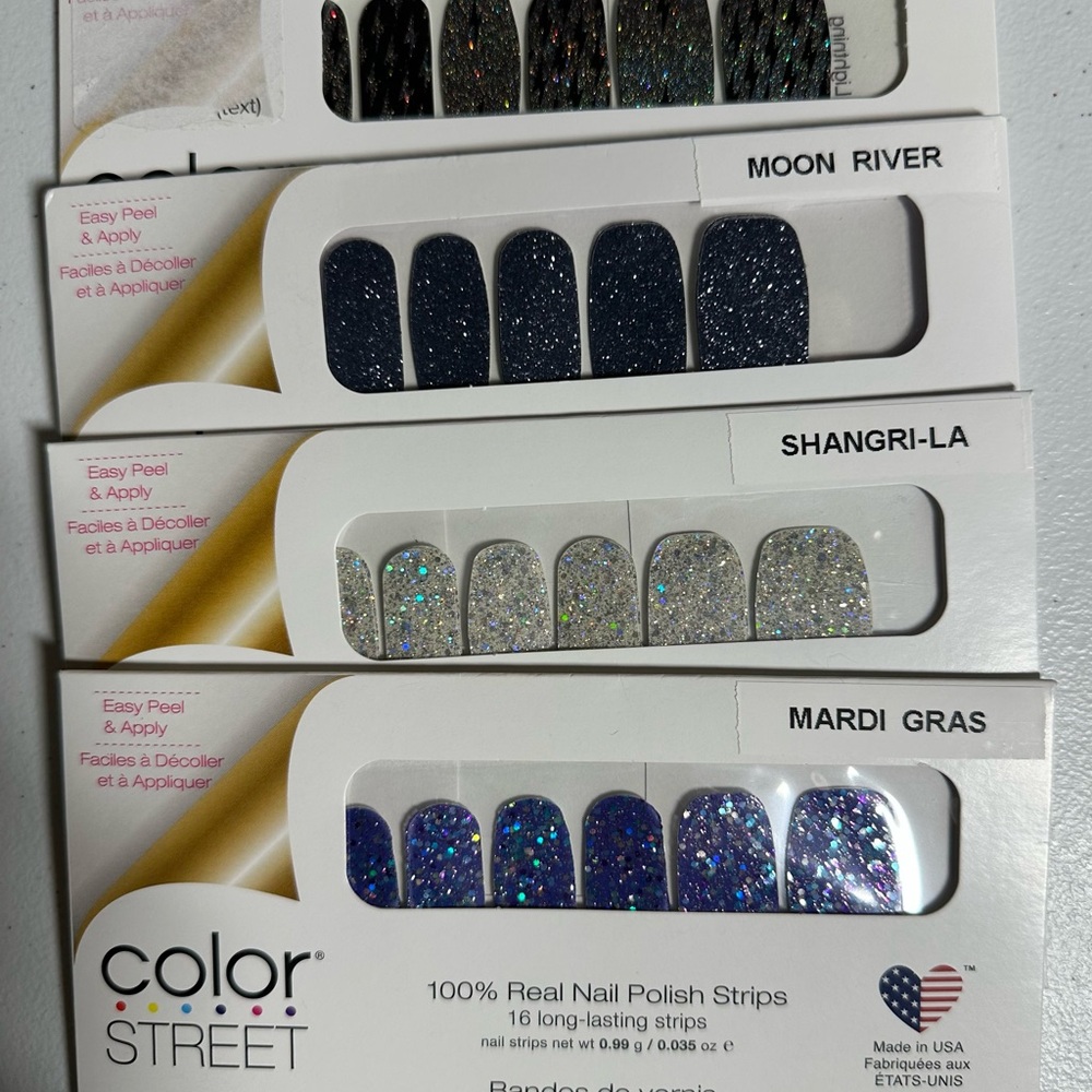 Color Street Nail Polish Strips Set
